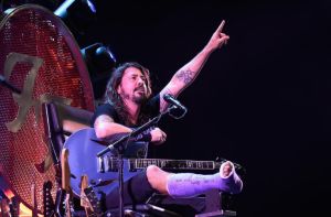 Dave Grohl: 'I hit the ground so hard. I dislocated my ankle and I broke my leg.'