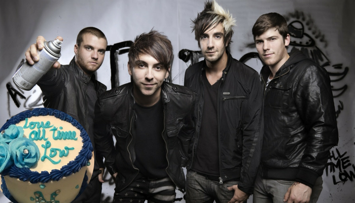 All Time Low fan cake birthday song