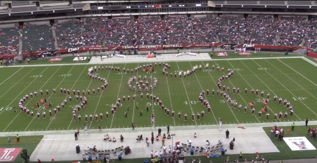 Marching band PANIC! AT THE DISCO High Hopes