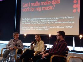 Tallinn Music Week 2019 how can musicians use music platforms data