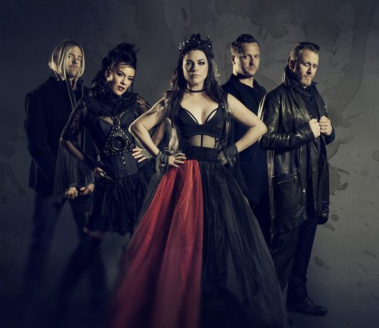Evanescence Paul Brown band promo 2019