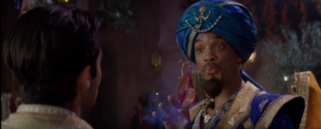 Aladdin Will Smith genie
