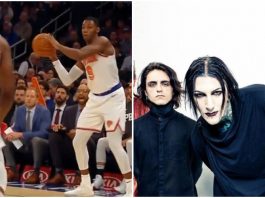 Motionless In White Knicks game
