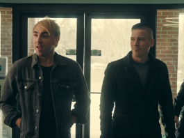All Time Low sleeping in video