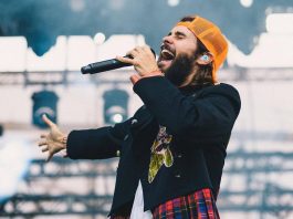 Thirty Seconds To Mars Jared Leto source Facebook