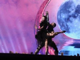 Bambie Thug dress rehearsal at Eurovision 2024