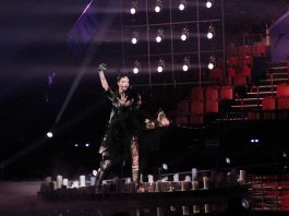 Ireland - Bambie Thug at Eurovision 2024 Grand Final rehearsals - by AlteRock