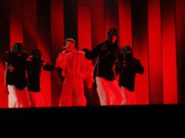 Silvester Belt performs Luktelk live at Eurovision 2024 - AlteRock